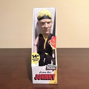 12" Talking Plush Johnny Cobra Kai Series Pull String Toy Collectible New In Box